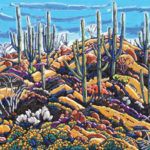Neil Myers, Giants of the Desert 7, oil, 36 x 48.