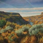 Kevin McCain, Snake River in the Afternoon, oil, 24 x 18.