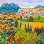 Kathleen Frank, Oaxaca, oil, 30 x 40, Saks Galleries.