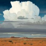 Gerard Curtis Delano (1890-1972), Desert Thundercloud, oil, 40 x 48. Estimate: $300,000-$500,000.