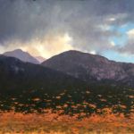 Nathan Solano, Below Mount Blanca, oil, 24 x 36.