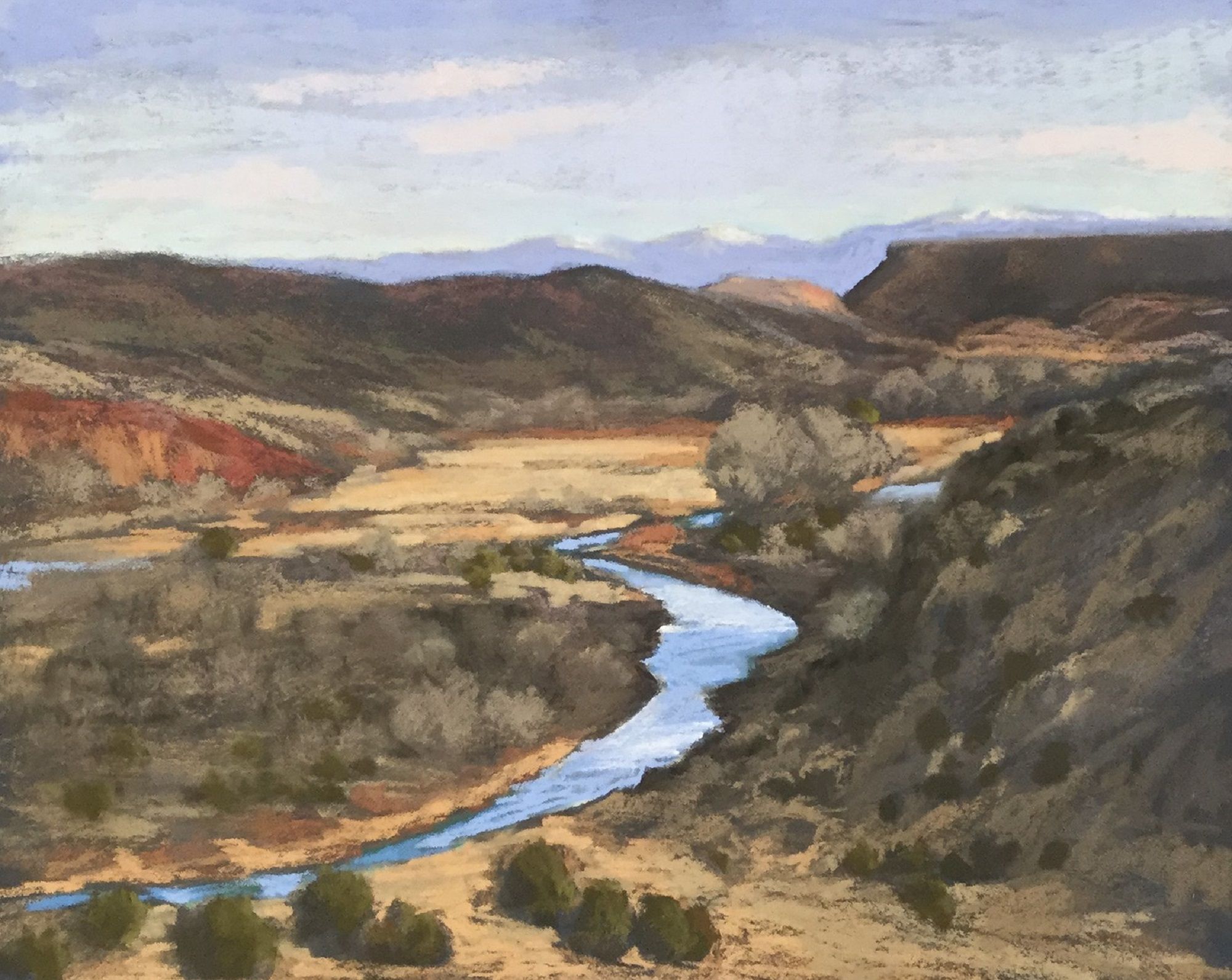 Overlooking the Chama by Nancy Silvia.
