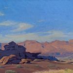 Mason Williams, Marble Canyon, oil, 12 x 16.