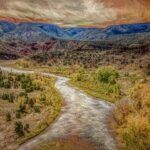 Rio Chama Overlook, New Mexico by Ken Duckert.