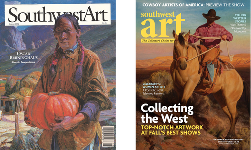 A Fond Farewell Southwest Art Magazine   SWA Covers 1994 2022 