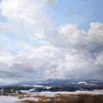 Deborah Tilby, Low Cloud, oil, 24 x 36.