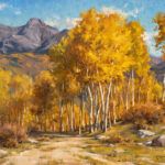 Mitch Baird, Old Autumn Route, oil, 20 x 24.