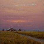 Richie Carter, Where We Built Our Home, oil on linen, 27 x 18.