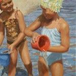 Abigail VanCannon, Summertime, oil painting