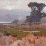Camille Przewodek, Coastal Fog, oil, 9 x 12.