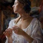 Michelle Dunaway, Reverence, oil, 22 x 16.