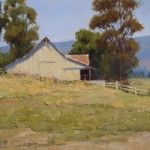 Kathleen Dunphy, Napa Summer Fields, oil, 16 x 20.