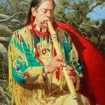 Gary Kim, Native Sound I, oil, 30 x 24.