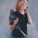 Christine Swann, Half Cocked, pastel, 40 x 30.