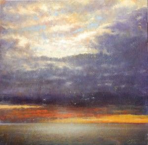 Elizabeth Pollie, Heaven Can Wait, oil, 24 x 24.