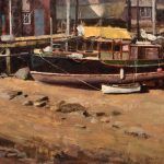Neal Hughes, Low Tide, oil, 16 x 20.