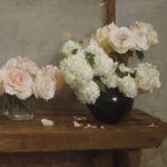 Michael Klein, Garden Bouquets, oil, 20 x 27.
