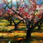 Nancy Lewis, Lyle’s Empire, pastel landscape painting