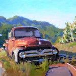 Tim Horn, Manor Ford, oil, 30 x 40.