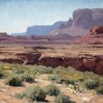 Matt Smith, Marble Canyon, oil, 8 x 12.