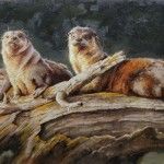 Mark McKenna, Otters’ Roost, oil, 18 x 26.