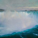 Curt Walters, Niagara Falls, oil, 42 x 90.