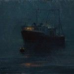 Marc Hanson, Night Light, oil, 11 x 14.
