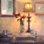 Anne Blair Brown, Shed Some Light, oil, 18 x 14.
