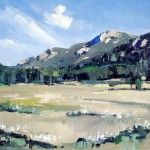 David Shingler, Rocky Mountain National Park #1, oil, 36 x 48.