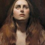 Terra Chapman, Mary Magdalene, oil, 16 x 23.