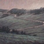 Terry Gardner, Red Hill Pass, oil, 36 x 48.