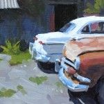 Tim Horn | Two-Fords, oil painting