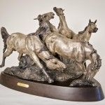 Donna Wilson, Big Love, bronze, 24 x 29 x 22. Estimate: $11,000.