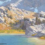 Armand Cabrera, Ediza Lake Inlet, oil, 10 x 12.