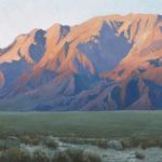 Armand Cabrera, Inyo Mountains Sunset, oil, 24 x 30.