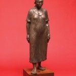Shirley Thomson-Smith, The Long Walk Home, bronze, h46.
