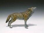 Jim Eppler, Wolf I, bronze, 9 x 13 x 3.