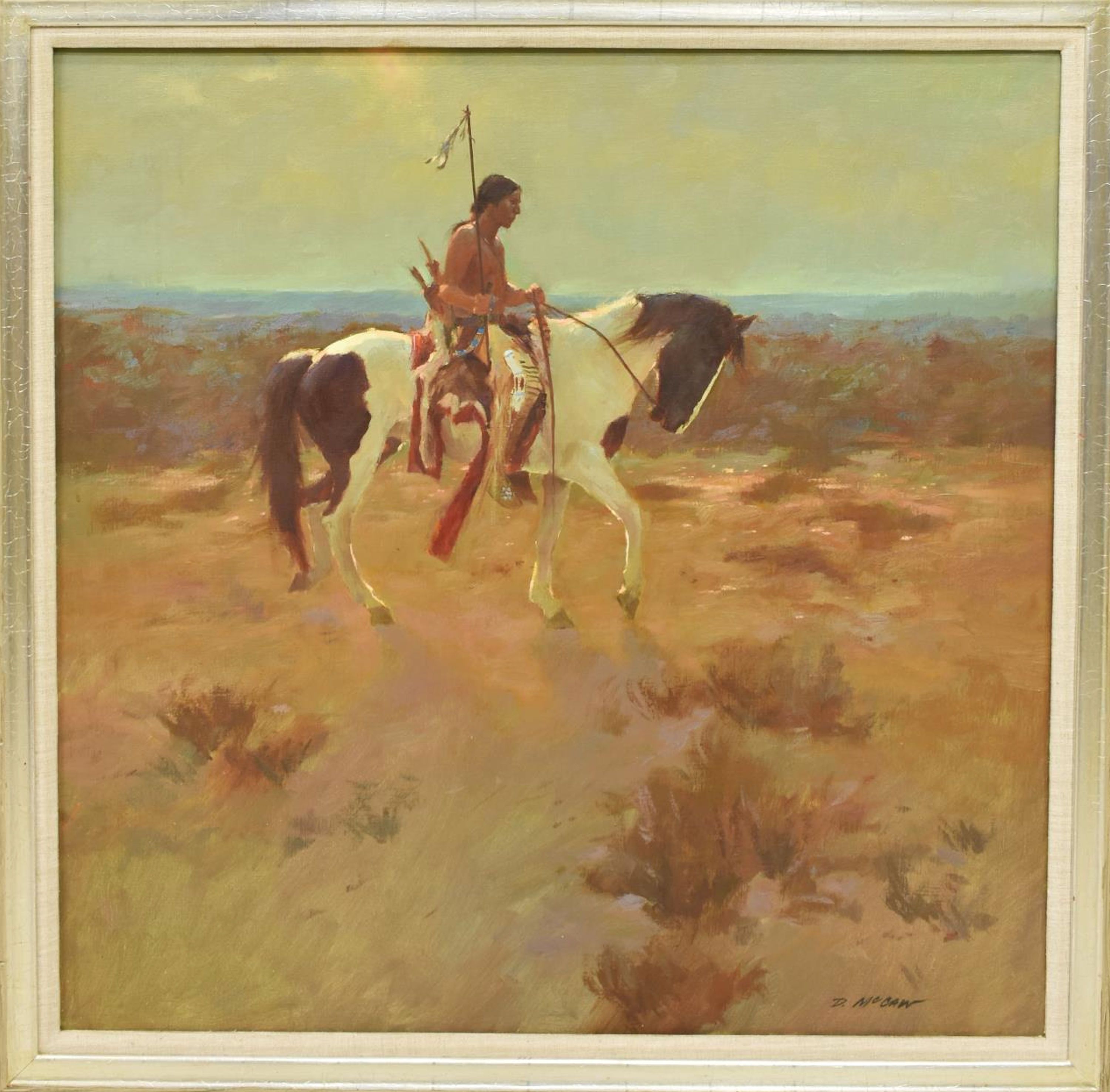 Southwestern Art Auction Southwest Art Magazine   Mccaw NavajoRider .optimal 