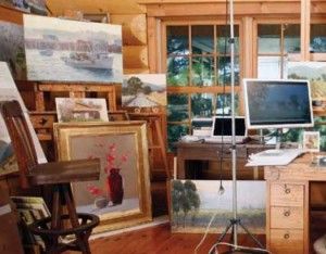 Entering an artist's studio is an exciting and insightful way to get to know the artist and his or her process.