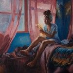 Emmalyn Tringali, Vanna, oil, 42 x 30.